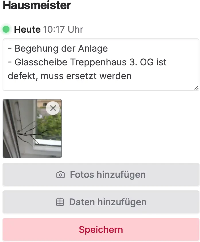 Dienstleister einbinden